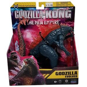 Godzilla Evolved Monsterverse Godzilla X Kong Action Figure Playmates 2024 New